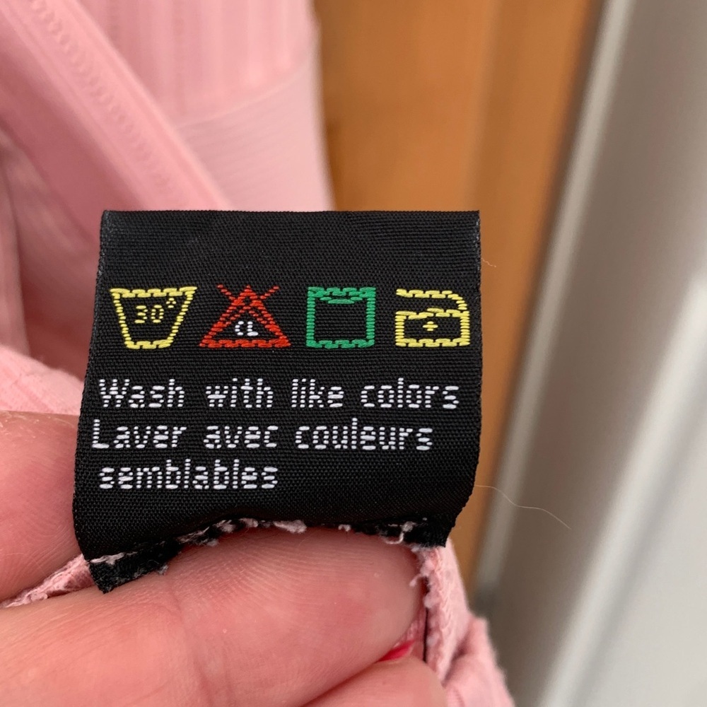 Pink Striped Button-Up Shirt 2X - Picture 7 of 9